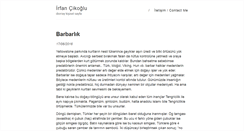 Desktop Screenshot of irfancikoglu.com